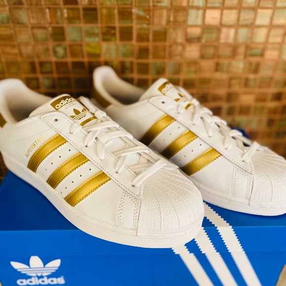 adidas Shoes - *RESERVED*ADIDAS SUPERSTARS GOLD